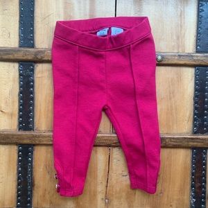 Janie and Jack baby girl leggings